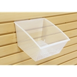 Reach-in Storage Bins for Slatwall - PopBox Tilt Medium