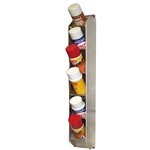 6 can -  Vertical Aerosol Spray Can Organizer Rack