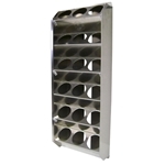 18 can - Aluminum Vertical Aerosol Spray Can Organizer Rack