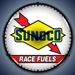Sunoco Race Fuel LED Backlit Clock