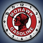 Mohawk Gasoline LED Backlit Clock