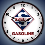 Skelly Gas LED Backlit Clock