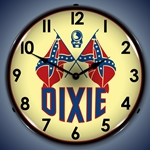 Dixie Gas LED Backlit Clock