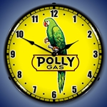 Polly Gas 2 LED Backlit Clock