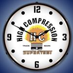 Supertest HC LED Backlit Clock