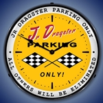 Jr Dragster Parking LED Backlit Clock