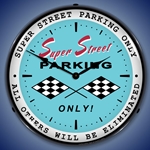 Super Street Parking LED Backlit Clock