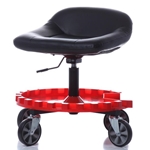 ProGear Tractor Seat Rolling Stool - Mechanic Seat - Shop Stool