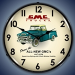 GMC Trucks 1956 LED Backlit Clock