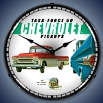 1959 Chevrolet Pickup LED Backlit Clock