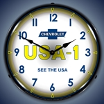 Chevrolet   USA1 LED Backlit Clock
