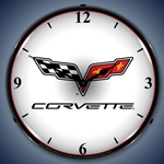 C6 Corvette LED Backlit Clock