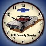 1967 Chevrolet El Camino LED Backlit Clock