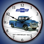 1957 Chevrolet Truck LED Backlit Clock