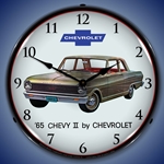 1965 Chevy II Nova LED Backlit Clock