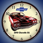 1970 SS Chevelle LED Backlit Clock