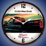 Chevrolet 454 SS Truck LED Backlit Clock