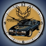 1977 Pontiac Firebird LED Backlit Clock