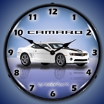 Camaro G5 Summit White LED Backlit Clock