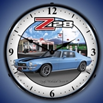 1970 Z28 Camaro LED Backlit Clock