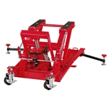 ATV - Motorcycle  Floor Service Jack 1,500lb Capacity - Red