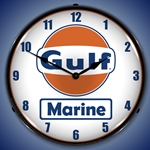 Gulf Marine LED Backlit Clock
