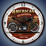 American Classic Bike LED Backlit Clock