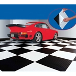 G-Floor® Raceday Peel N' Stick  12 in. Levant pattern Vinyl Floor Tile