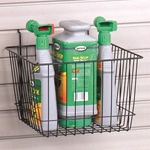 Wire Tapered Shallow Basket for Slatwall and Pegboard