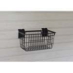 Narrow Wire Basket for for Slatwall / storeWALL / Handiwall