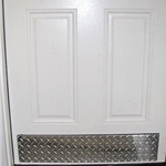 Diamond Plate Kickplate for Door Bottom