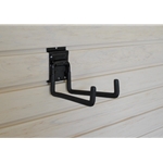 6 in. Wide Hook for Slatwall Wall Storage