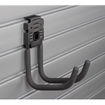 6 in. J Hook Locking Organizer for Slatwall Wall Storage