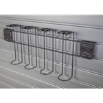 Fishing Rod Holder for Slatwall Wall Storage