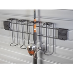 Fishing Rod Holder for Slatwall Wall Storage