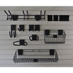 Basic Slatwall Hook Accessory 21 pcs Kit