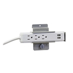 storeWALL Power Strip for Slatwall Storage