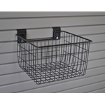 Locking Tall Square Basket for Slatwall storeWALL HandiWALL