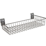 Heavy Duty Shallow Wire Basket for storeWALL Slatwall Storage