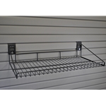 30in. Deep Wire Shelf for storeWALL HandiWALL Slatwall Storage