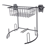 Wall Mount Golf Rack and Basket for Slatwall Wall Organizers