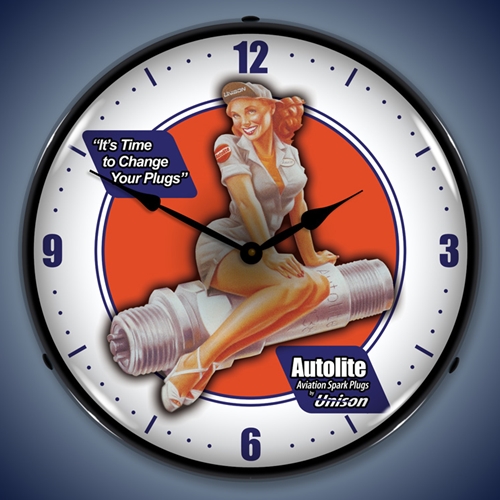 Autolite Aviation LED Backlit Clock