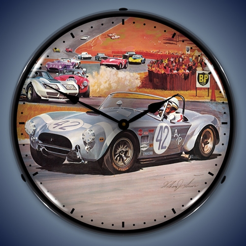 Cobra Race LED Backlit Clock