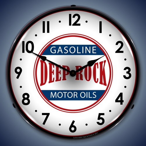 Deep Rock Gas LED Backlit Clock