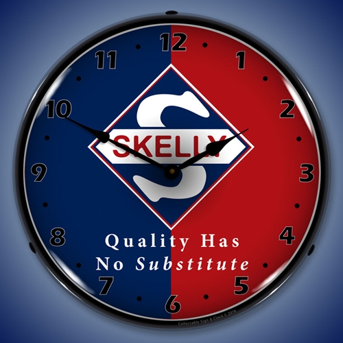 Skelly  2 LED Backlit Clock