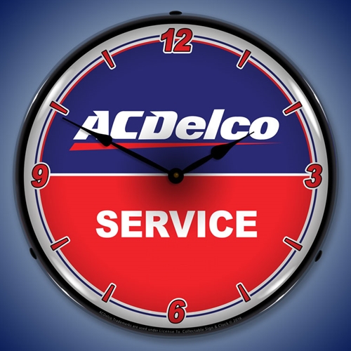 ACDelco Service LED Backlit Clock