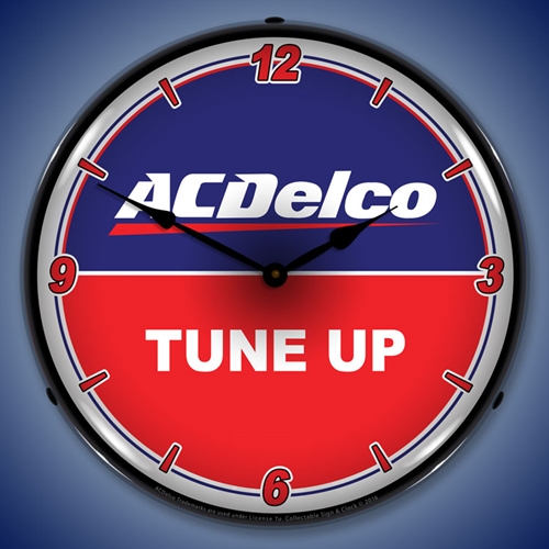 ACDelco Tune Up LED Backlit Clock