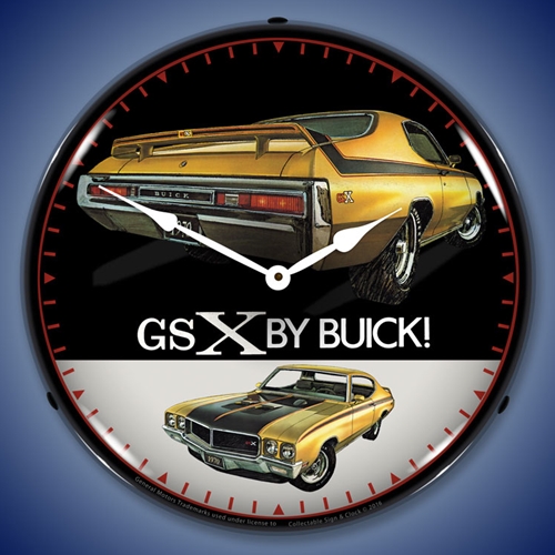 1970 Buick GSX LED Backlit Clock