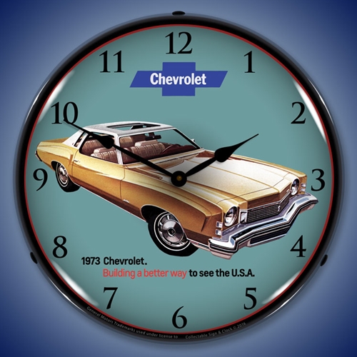 1973 Monte Carlo LED Backlit Clock