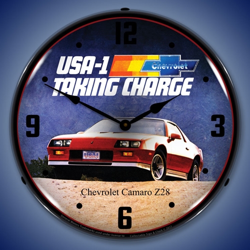 1983 Camaro Z28 LED Backlit Clock